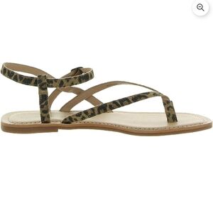 Lucky Brand Leopard Print Sandals